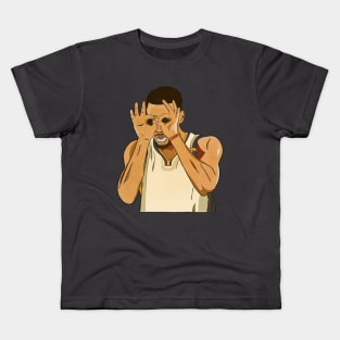 Stephen Curry basket Kids T-Shirt